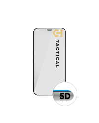 Tactical Glass Shield 5D Защитное стекло для Apple iPhone 12 mini / чёрный