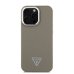 Guess PU Grained Triangle Logo MagSafe Case Защитный чехол для iPhone 16 Pro Max / коричневый