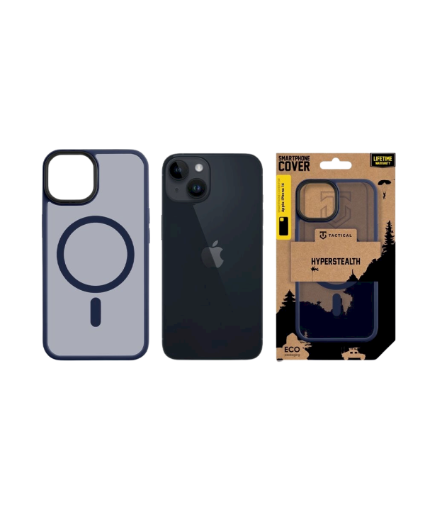 Дополнительное изображение книги «Tactical MagForce Hyperstealth Cover Защитный чехол для iPhone 14 / тёмно-синий»