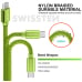 Swissten Textile Универсальный Micro USB Кабель данных 2m