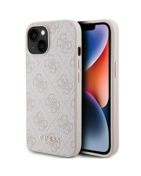 Guess PU 4G Metal Logo Case Защитный Чехол для Apple iPhone 15
