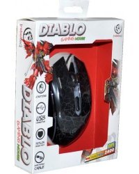 Rebeltec Diablo Игровая мышь с Дополнительными кнопками / LED Подсветкой / 2400 DPI / USB