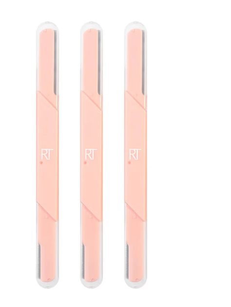 Real Techniques Бритвы для лица и бровей 3шт