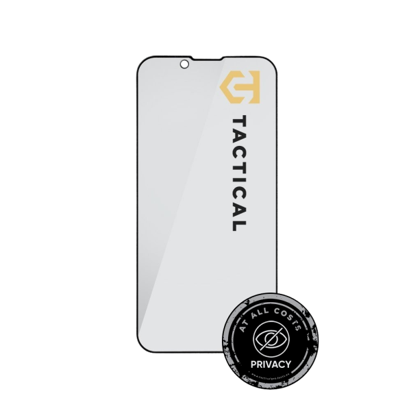 Tactical Glass Shield Privacy Stealth 5D Защитное стекло для Apple iPhone 13 Mini / чёрный