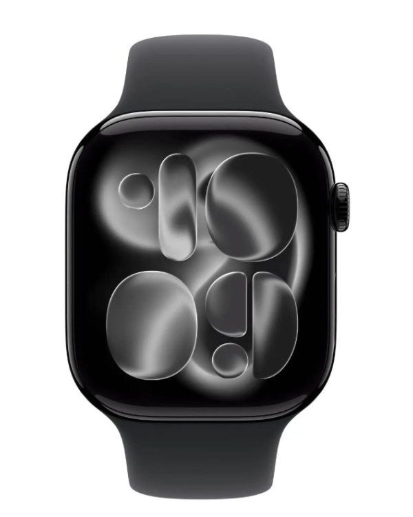 Apple Watch Series 11 Умные Часы 46mm / Black Alu / Black Sport Band S/M