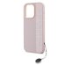Дополнительное изображение книги «Karl Lagerfeld PU Saffiano Rhinestone Charm Case Защитный чехол для iPhone 15 Pro Max / розовый»
