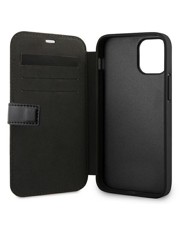 BMW BMFLBKP12SSLLBK Чехол-Книжка для Apple iPhone 12 Mini