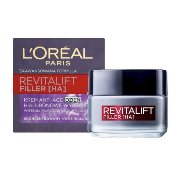 L’Oréal Paris Revitalift Filler Hyaluronic Acid Крем Против Морщин 50мл