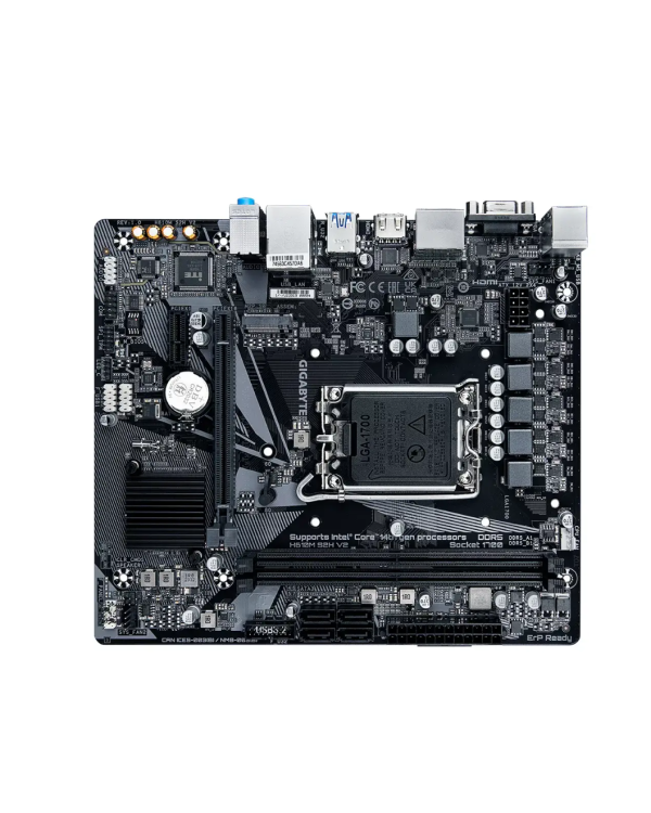 Gigabyte H610M S2H V2 Материнская плата Intel H610 / Socket LGA 1700 / Micro ATX / DDR4 / PCIe 4.0