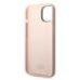 Karl Lagerfeld Liquid Silicone Ikonik NFT Case Защитный чехол для iPhone 14 Plus / розовый