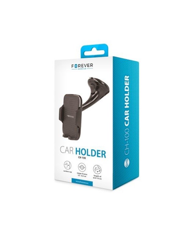 Forever CH-100 Универсальный Авто Держатель Для Стекла (6-9cm)