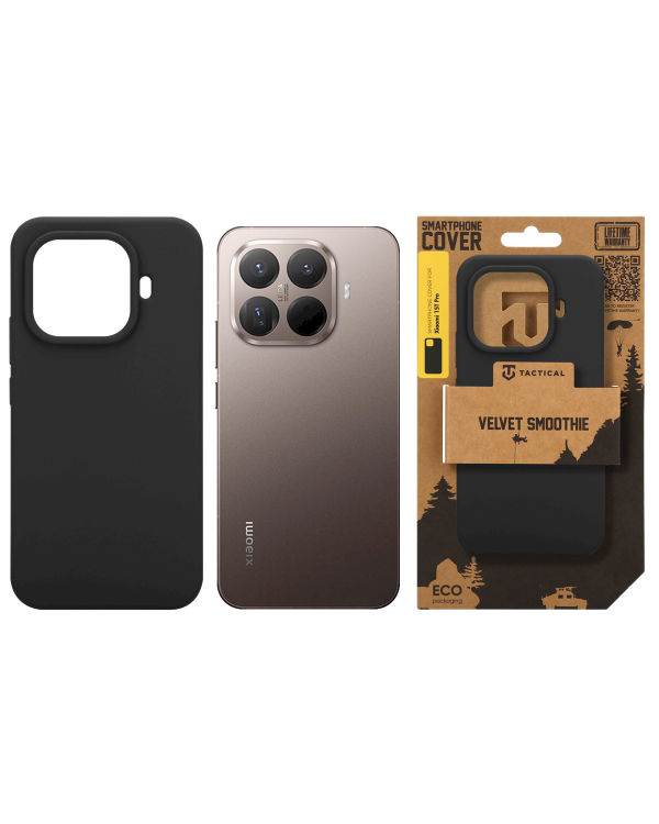 Tactical Velvet Smoothie Cover Защитный чехол для Xiaomi 15T Pro / асфальт