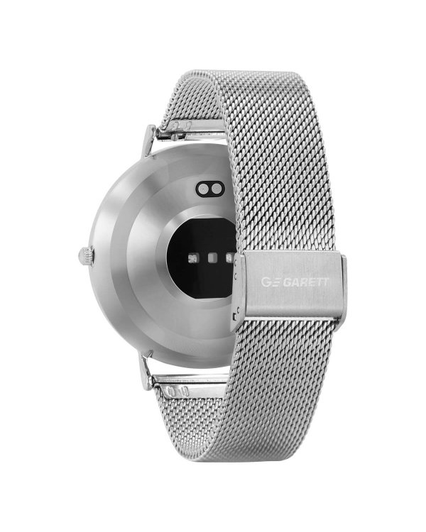 Garett Smartwatch Verona Silver Steel Умные часы AMOLED / Bluetooth / IP67 / GPS / SMS