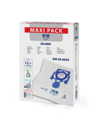 K&M oдноразовые мешки для пылесосов ZELMER (12шт)