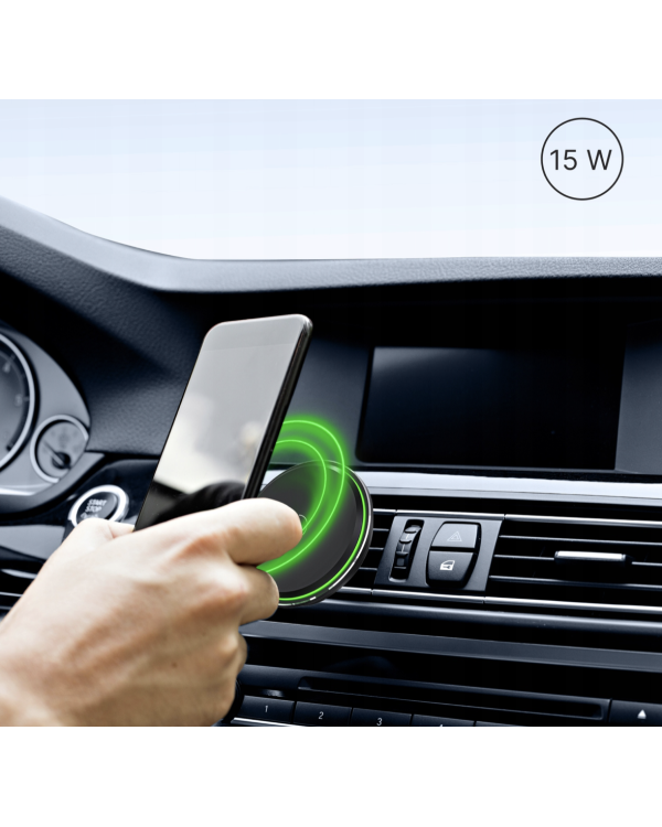 Qualo QMUS-KO-LD-01 Car MagSafe Беспроводной зарядное устройство с держателем