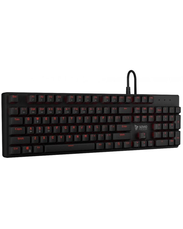 Дополнительное изображение книги «SAVIO Tempest RX FULL Механическая игровая клавиатура с подсветкой / Anti Ghosting»