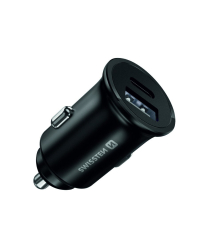 Swissten 30W iPhone / iPad Mеталл Автомобильное зарядное устройство c 20W Power Delivery 10W USB