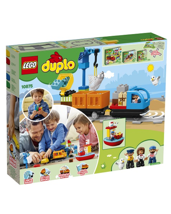 LEGO Duplo 10875 Cargo Train Конструктор