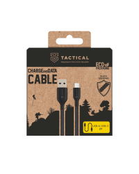 Tactical Stitch Thread USB-A/USB-C Кабель 2m / чёрный