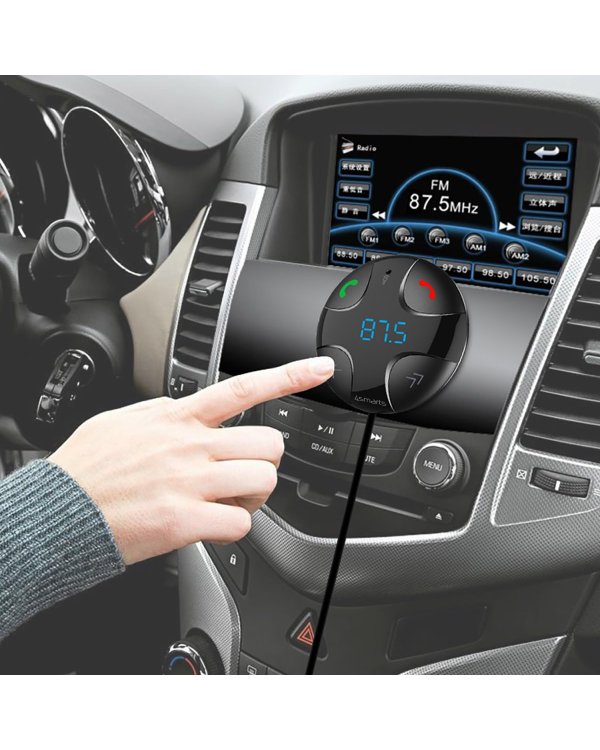 4smarts Transmiter FM Автомобильное зарядное устройство Bluetooth 5.0 / USB / Micro SD / MP3