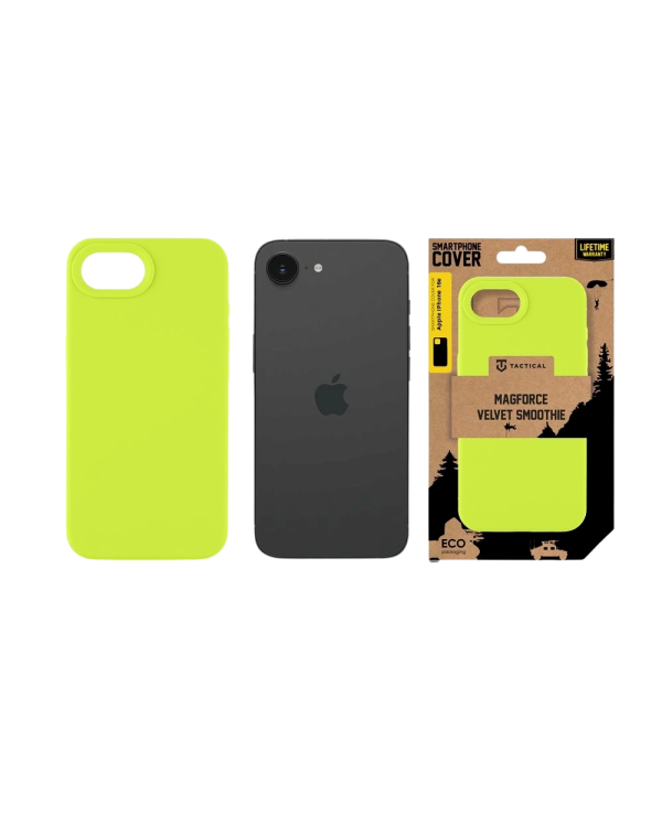 Tactical MagForce Velvet Smoothie Защитный чехол для Apple iPhone 16e / авокадо
