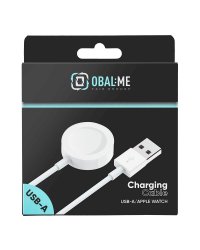 OBAL:ME Charging Cable USB-A Кабель для зарядки Apple Watch / белый