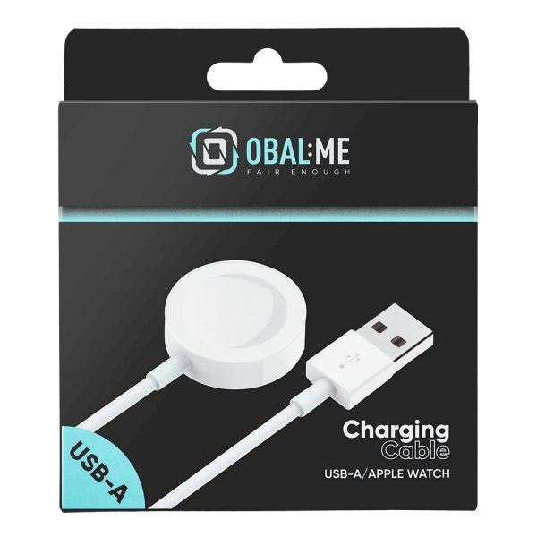 OBAL:ME Charging Cable USB-A Кабель для зарядки Apple Watch / белый