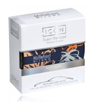 Millefiori Milano Icon Автомобильный аромат White Musk Textil Floral