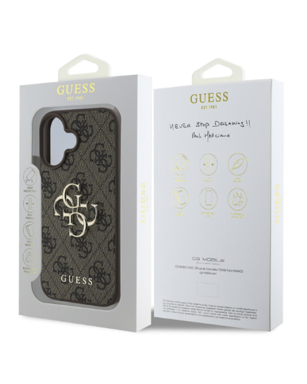 Guess GUHCP16S4GMGBR Чехол для Apple iPhone 16