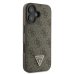 Guess Leather 4G Triangle Strass Защитный Чехол для Apple iPhone 16
