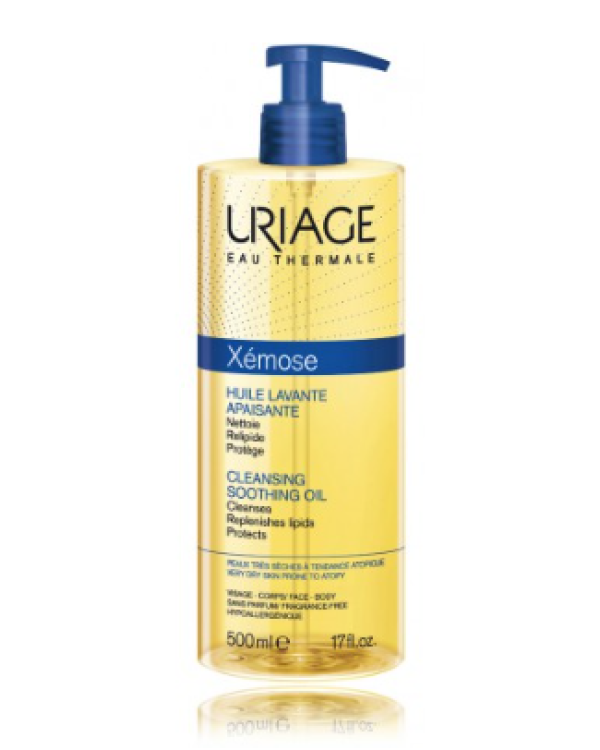 Uriage Xémose Очищающая Успокаивающая масло 200 ml
