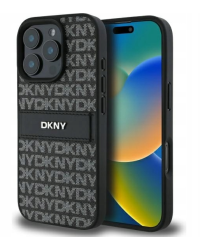 DKNY Texture Pattern Tonal Stripe Защитный Чехол для Apple iPhone 16 Pro Max