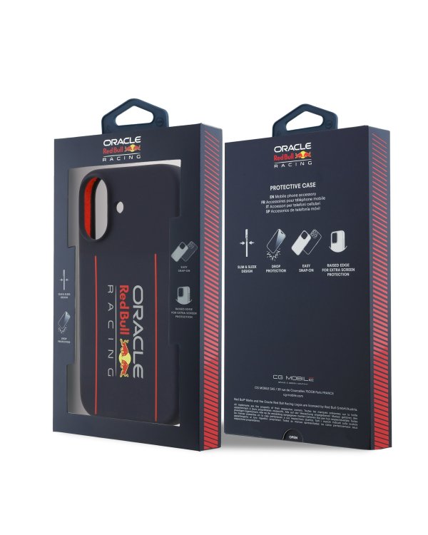 Red Bull Silicone Vertical Logo MagSafe Case Чехол для Apple iPhone 17