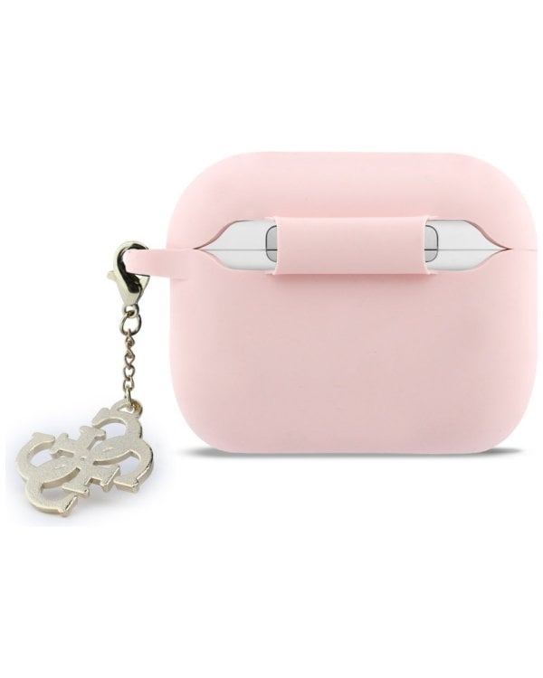 Guess 4G Charm Silicone Case Чехол для наушников Apple AirPods Pro 3