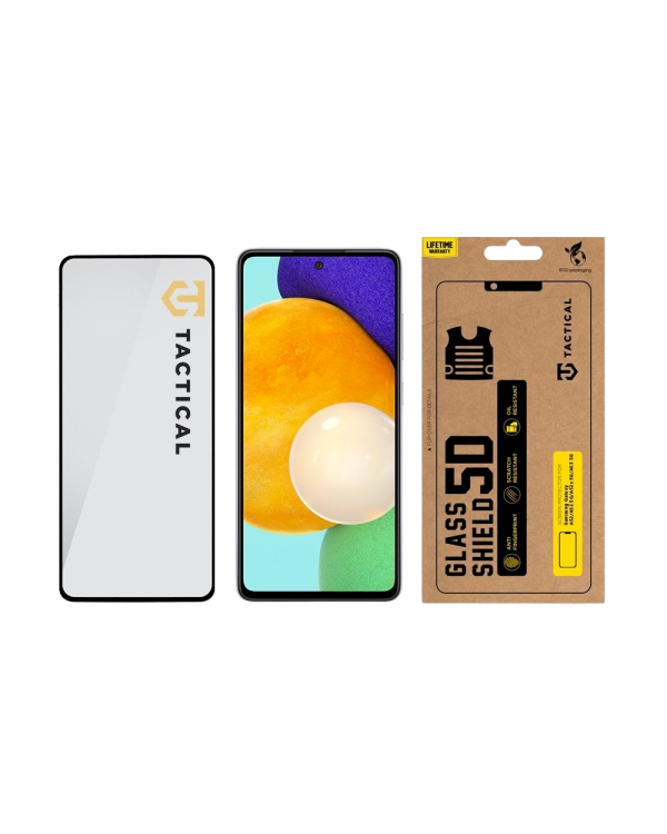 Tactical Glass Shield 5D Защитное стекло для Samsung Galaxy A52/A52 5G/A52s 5G/A53 5G / чёрный