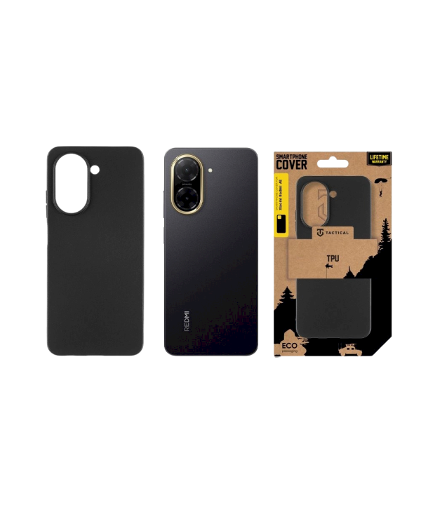Tactical TPU Cover Защитный чехол для Xiaomi Redmi A5 4G / чёрный