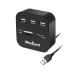 Rebel КОМ1020 USB 2.0 Концентратор с кардридером microSD / SD / SDHC