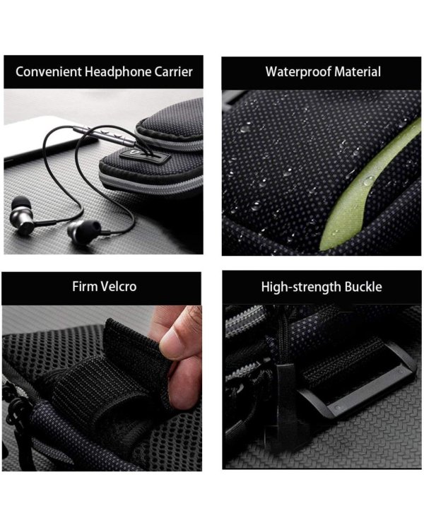 Swissten Чехол- Повязка на руку для телефонов до 6,7 дюймов