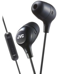 JVC HA-FX38M-B-E Marshmallow наушники с пультом и микрофоном