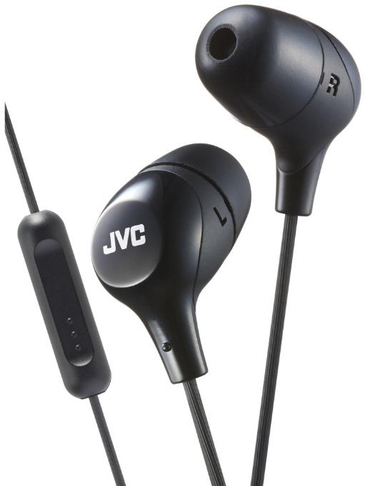 JVC HA-FX38M-B-E Marshmallow наушники с пультом и микрофоном