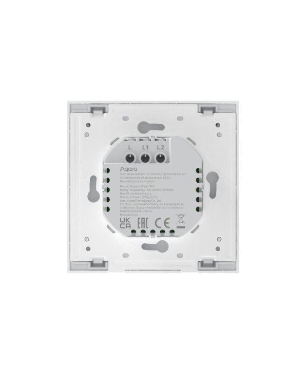 Aqara H1 Double Rocker Умный Настенный Выключатель