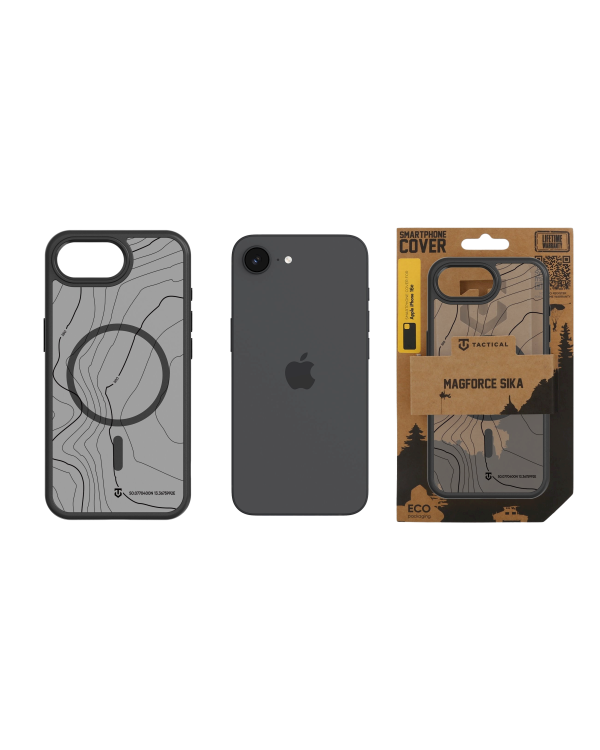 Tactical MagForce Hyperstealth Sika Cover Защитный чехол для iPhone 16e / асфальт