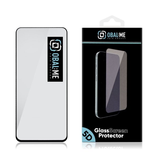 Обложка книги «OBAL:ME 5D Glass Screen Protector Защитное стекло для Motorola G56 / чёрный»