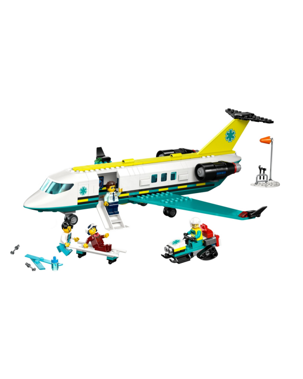 LEGO 60465 City Emergency Plane Воздушная скорая помощь Конструктор