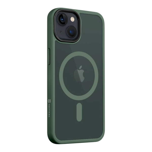 Обложка книги «Tactical MagForce Hyperstealth Cover Защитный чехол для iPhone 13 / лесной зелёный»