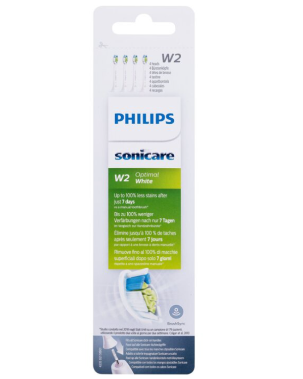 Philips Sonicare Стандартные насадки для зубной щетки 4 шт.