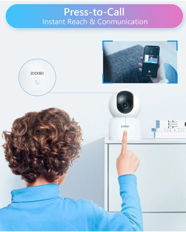 HiSmart HS084233 Умная Kамера Для помещений