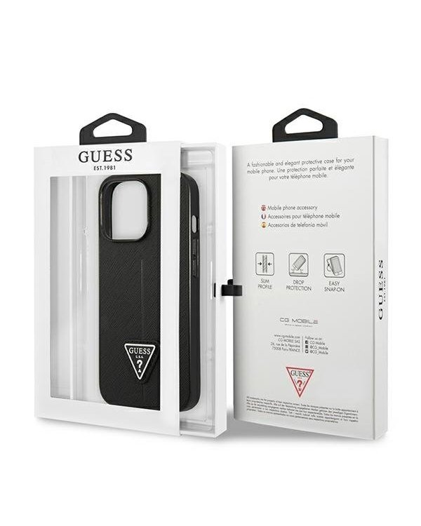Guess GUHCP14LPSATLK Чехол для Apple iPhone 14 Pro