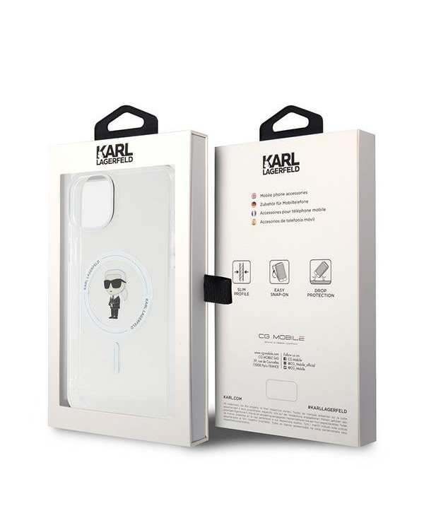 Karl Lagerfeld KLHMP15MHFCKNOT Чехол для Apple iPhone 15 Plus / 14 Plus