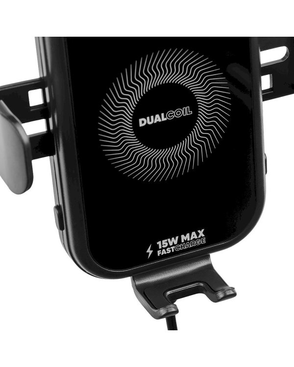 OBAL:ME GravCharger Wireless Charging Car Holder Автомобильный держатель с беспроводной зарядкой 15W / чёрный